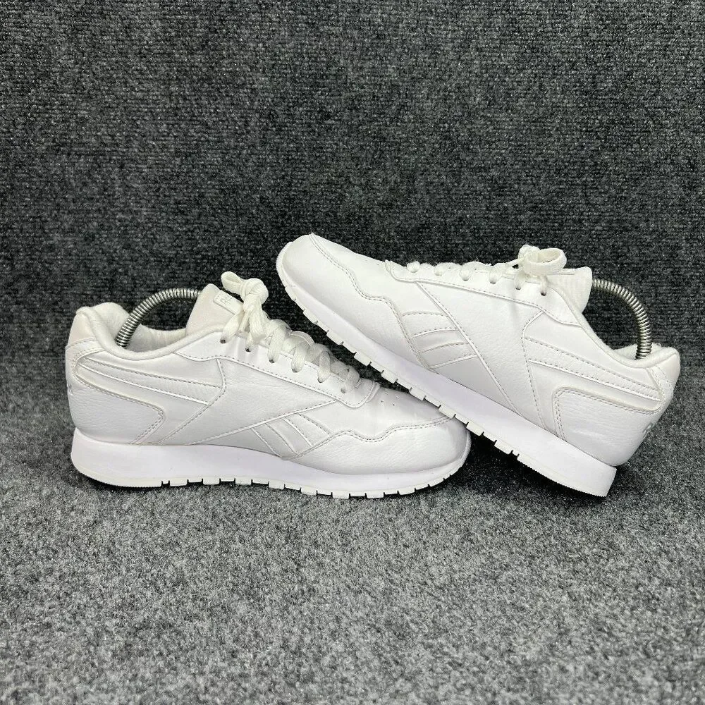 Reebok Classic Harman Run Sneakers Women's 9 White Leather Retro‎ Athletic Shoes